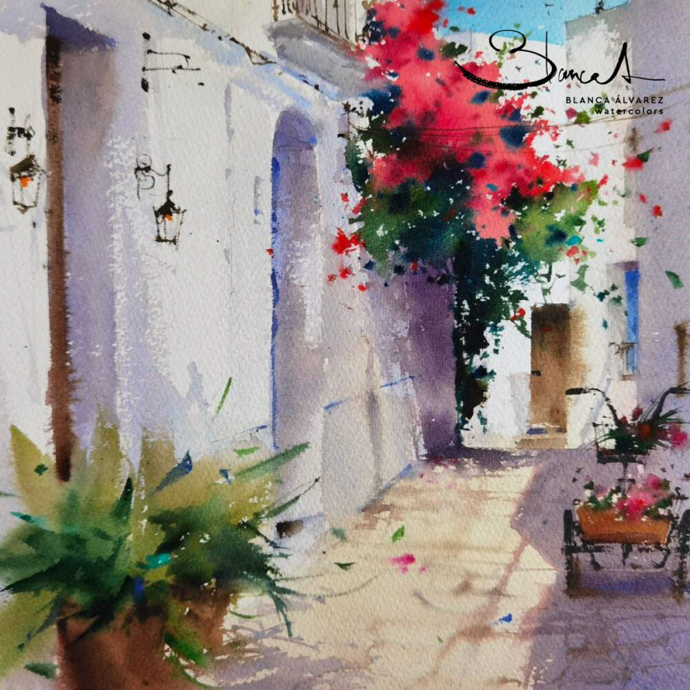 Curso de acuarela online: Viaje a Vejer - Imagen 3