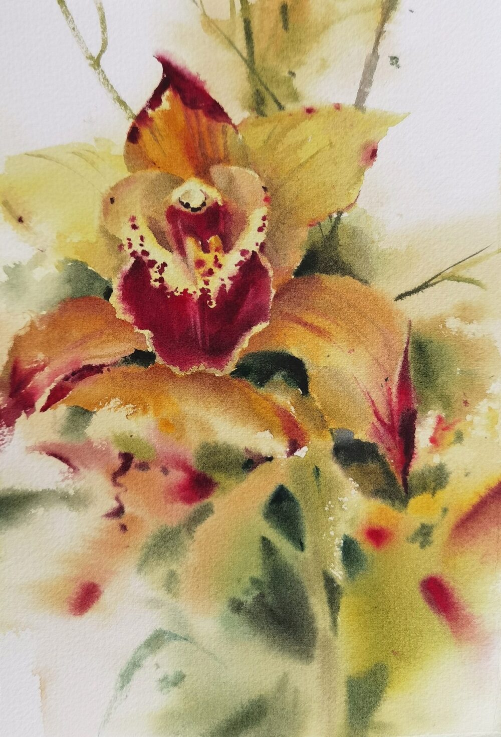 Curso de acuarela online: Flores II - Imagen 4